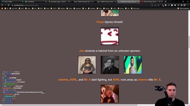 Avast and friends face The Hunger Games