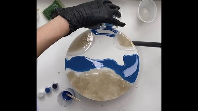 Картина из эпоксидной смолы🌊