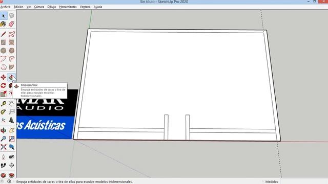 APRENDE A MODELAR EN 3D CON SKETCHUP BOCINAS  Y CAJAS ACUSTICAS