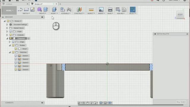 Airgineers Fusion 360 Lesson 3 - Creating the Battery Tray