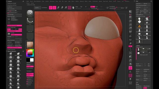 How do you Doodle - Zbrush Head Sculpt