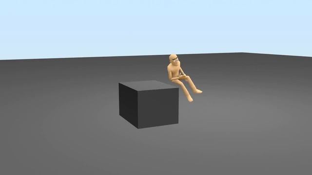 Max Animation: Parkour Jump Flip Stuff~