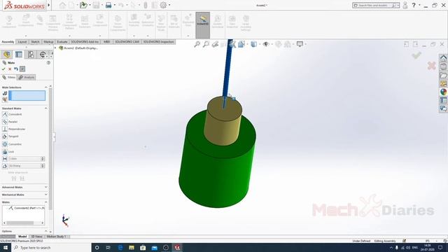 All about SOLIDWORKS in Malayalam/ Assembly parts