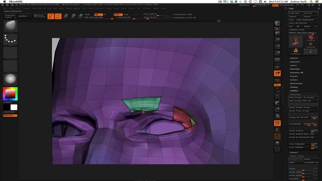 Problem with ZBrush Reprojection