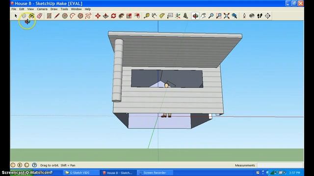 Google SketchUP House Part 3