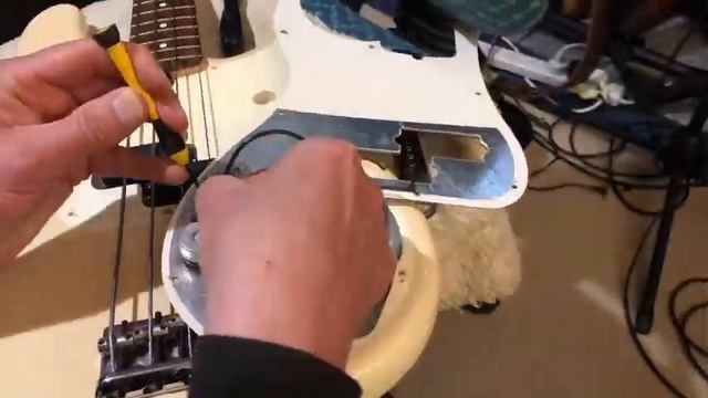 Obsidian P Bass Wiring Kit Install