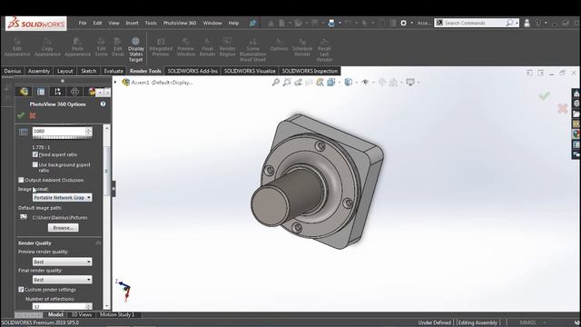 Solidworks render image