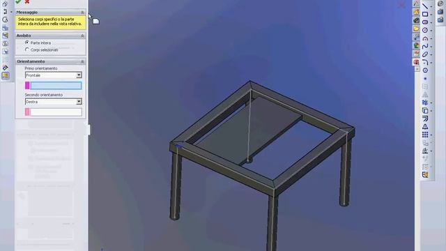 Solidworks 2011 Vista relativa