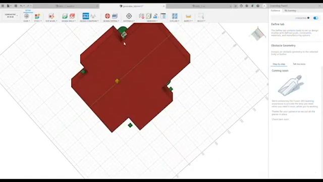 generative design tutorial on Fusion360