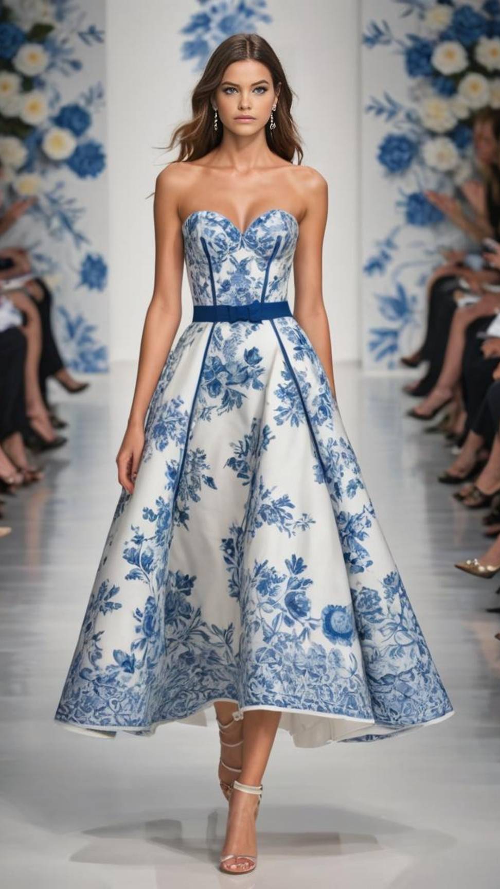 💙 Элегантность и Гламур: Роскошные Платья  #fashion #style #модныепоказы #beauty  #model
