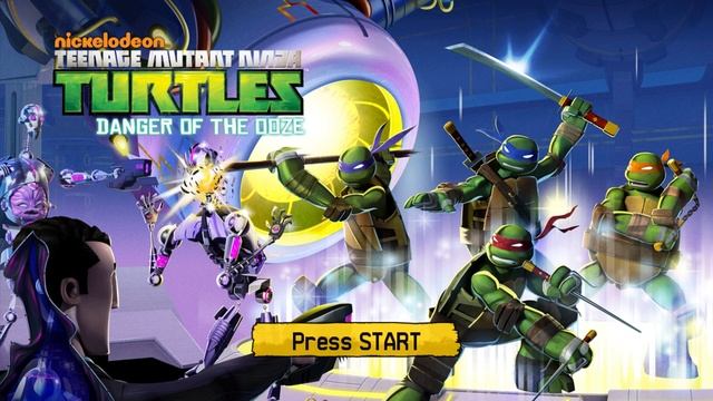 Teenage Mutant Ninja Turtles: Danger of the Ooze — Menu OST Theme PlayStation 3