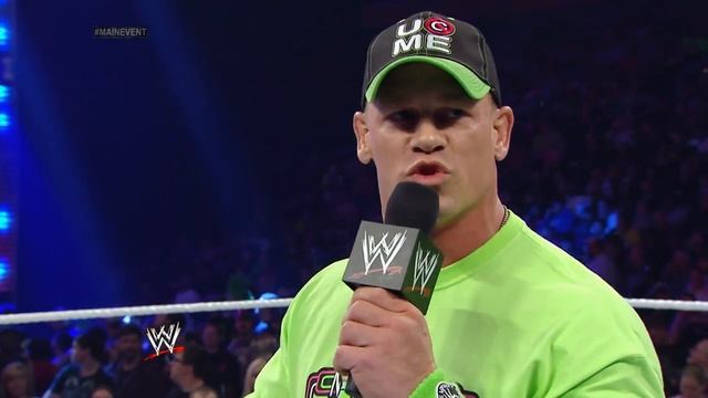 John Cena vows to never give up against Bray Wyatt: WWE Main Event, May 6, 2014