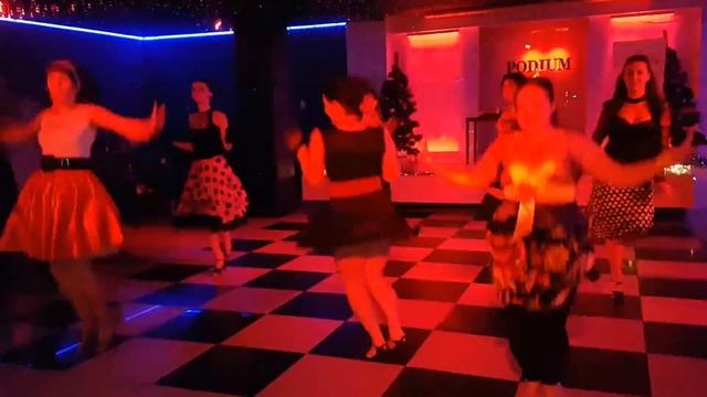 Шоу - номер "Стиляги" La Vida, Poltava, New Year Salsa Party 18/12/16