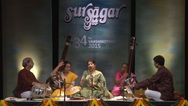 Saiyaan Mora Re (Thumri) | Kaushiki Chakraborty | Sursagar 34th Varshikotsava