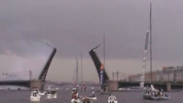 Санкт-Петербург. Финиш гонки Volvo Ocean Race