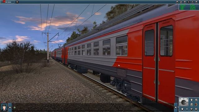 Trainz 12 ЭД2Т Звуки двигателя, старта и езды