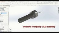 Design and assembly of Nut And Bolt solid works// Nut And Bolt Solid works