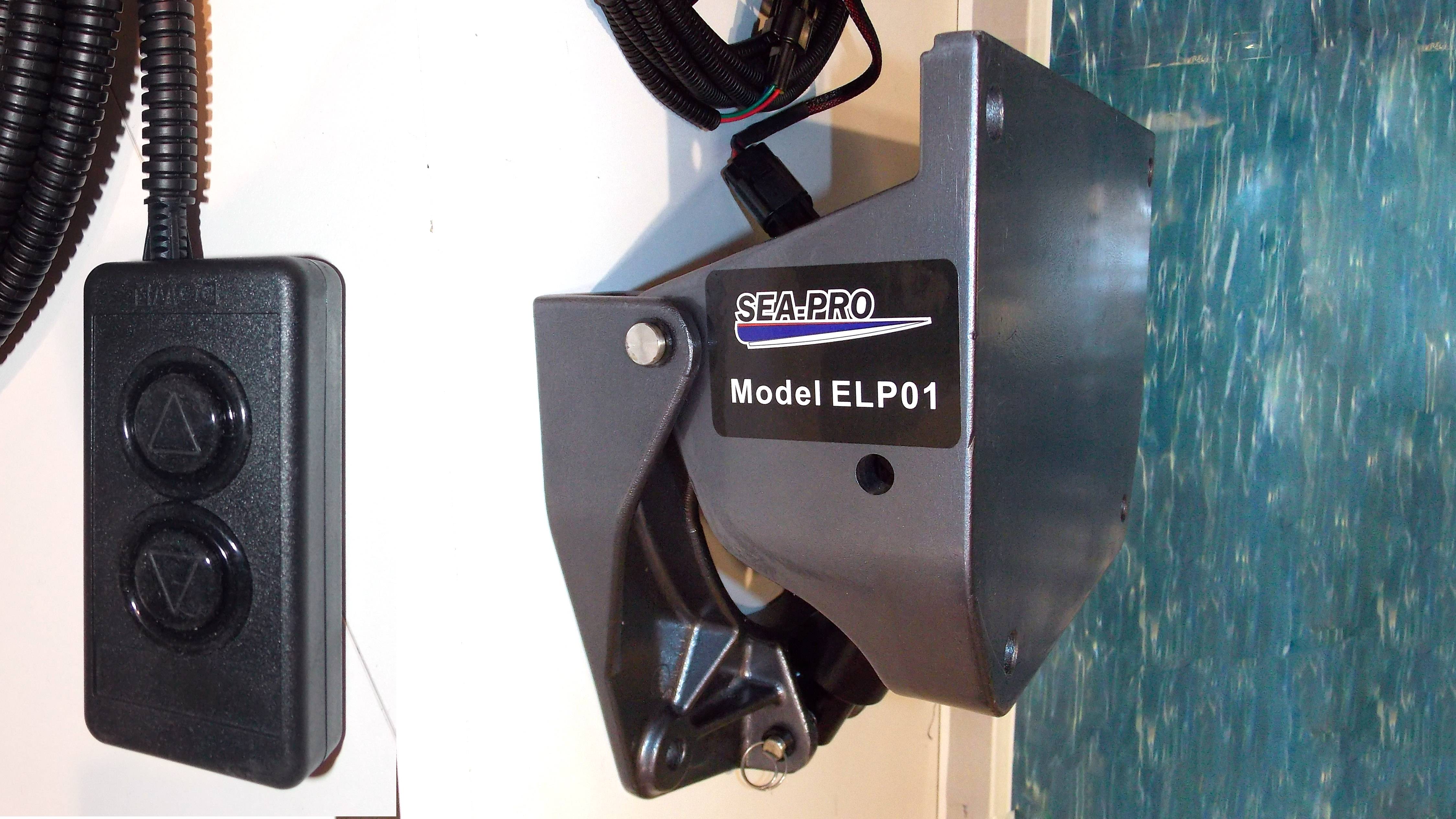 SEA-PRO Model ELP01. Трим лодочного мотора.