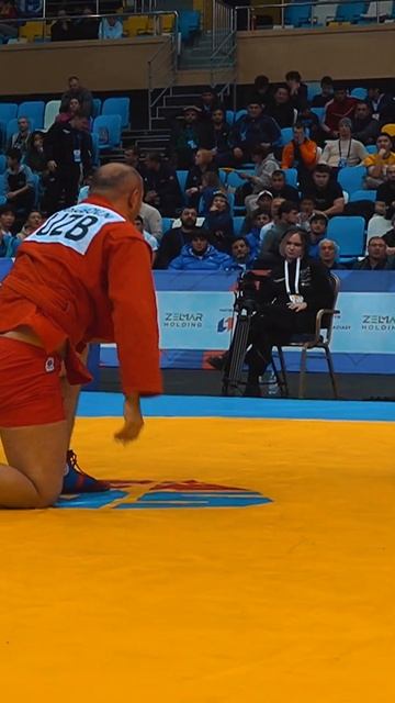 Nemat YOKUBOV (UZB) and Daviti LORIASHVILI (GEO) brought strength and top-tier technique to the mat