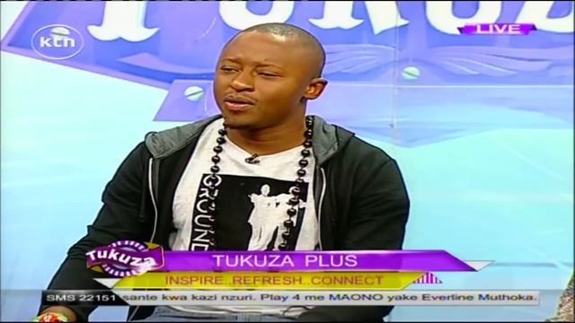 Zambian gospel artist Abel Chungu on Tukuza Plus show