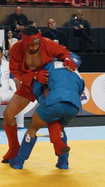 Saifeldin ELGARWA (EGY) at the World #SAMBO Championships in Armenia