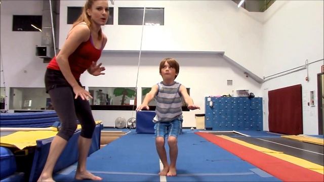 Gymnastics Lesson On Beginner Jumps Perfect For Kids With Coach Meggin!