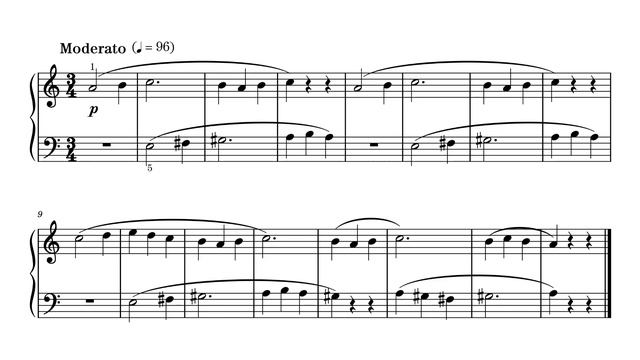 Dialogue - Béla Bartók (ABRSM Initial Grade)