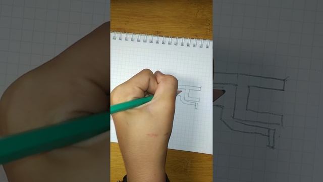 Я рисую человека который сидит и по контактам.