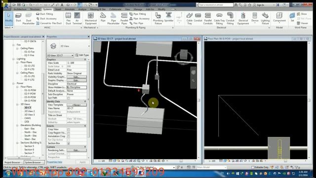 Sample of Revit electrical Shop drawings Course👇👇👇(advanced)with English language👇👇👇