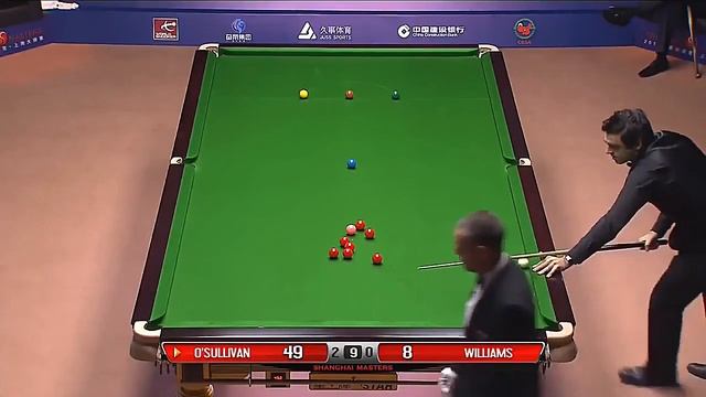 Close match despite the scoreboard | Ronnie O'Sullivan vs Mark Williams | 2017 Shanghai Masters - Q