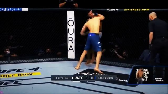 UFC 254: Rakhmonov vs. Oliviera (Full Fight Highlights)