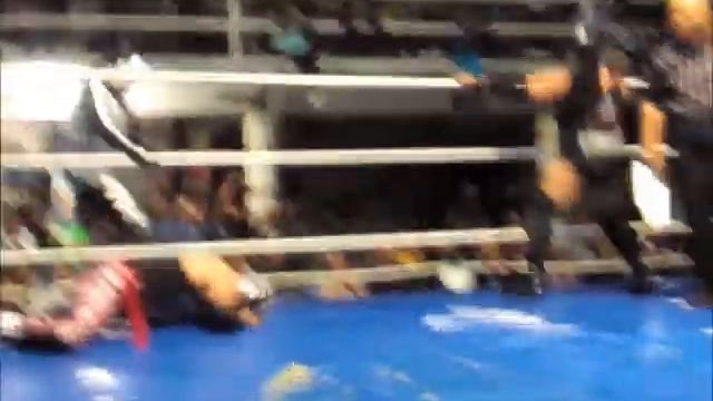 ROSSY MORENO, TAYLOR WOLF Y MINI CIBERNETICO VS CINTHIA MORENO, ORIENTAL JR. Y LA PARKITA. 30-09-17