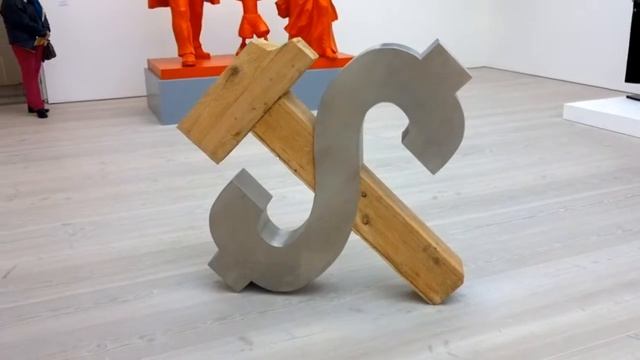 Leonid Sokov Dollar and Hammer Saatchi Gallery December 2014