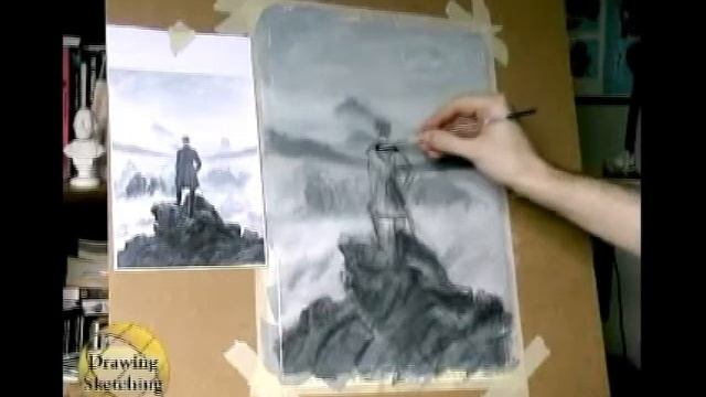 Caspar David Friedrich : drawing like the old masters (part 4 of 8)