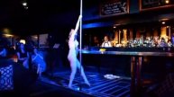Miss Katia Schwartz Victoria Room Burlesque Pole Dance