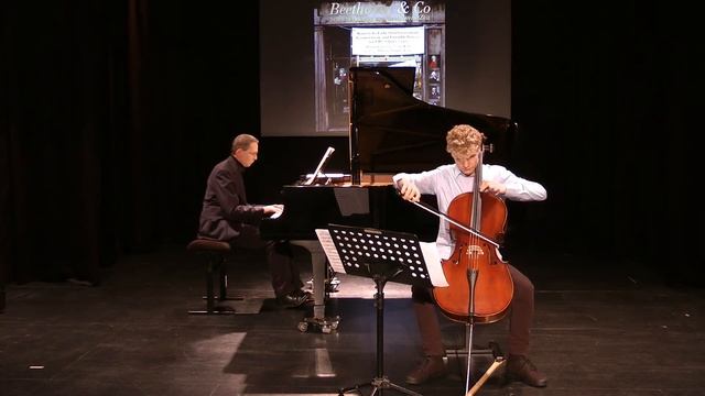 Beethoven (1770–1827), Tochter Zion, G-dur WoO 45“ für Cello und Klavier