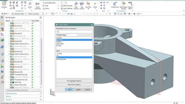 NX 10: Use Layer Management