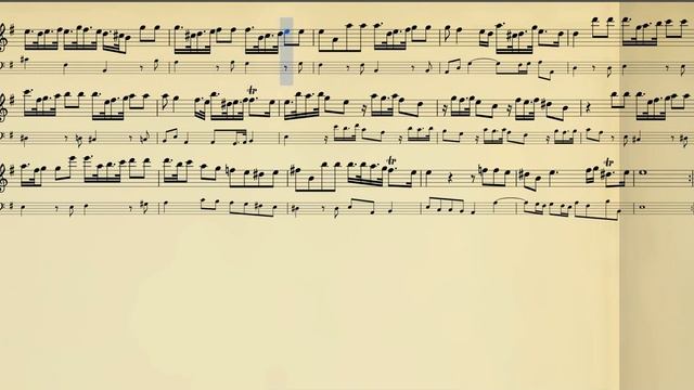 Play with Backing Track: Marcello Sonata Op2 No4-1 Adagio