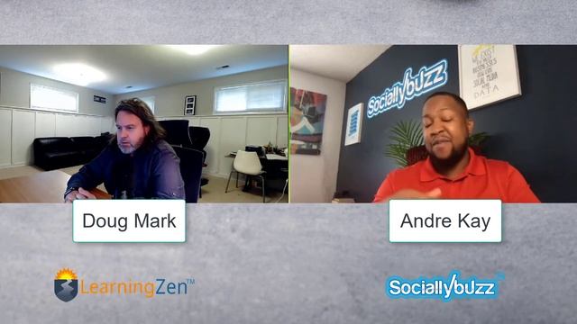Andre Kay found of Sociallybuzz, stopped by (virtually) to discuss social marketing "How Tos"
