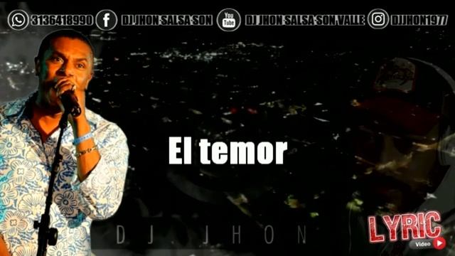 DJ JHON / EL TEMOR ME HIZO PERDERTE  (LYRIC) --  JOSE ALBERTO EL CANARIO