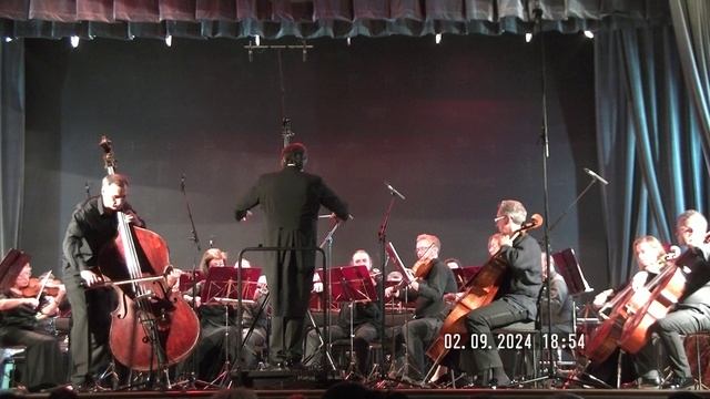 Сергей Кусевицкий  Концерт для контрабаса с оркестром. Солист - Рустем Шагимарданов