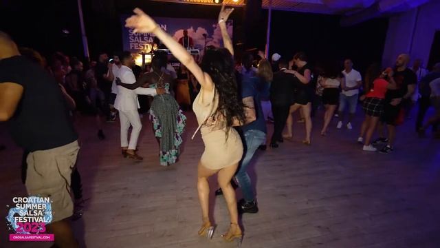 Yuniel & Yenifer - Salsa social dancing | Croatian Summer Salsa Festival 2023