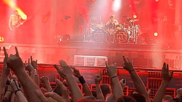 Rammstein live Lyon - Mein Herz brennt - 08.07.2022 - Groupama Stadium - France ( 4K )