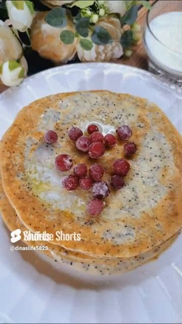 Блинчики с маком!🥞🥞🥞 Рецепт уже на моём канале! Скорее заходите!🤗🤗🤗