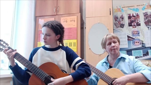 Бурре В. Моцарт исполняет А. Воронина, Л. Андронова.mp4