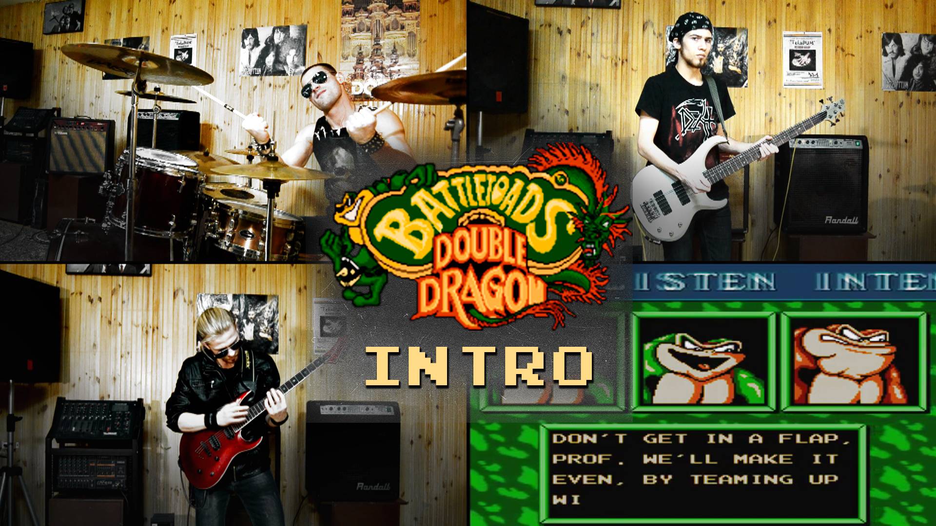 Battletoads & Double Dragon - Intro (cover by Eflavia)