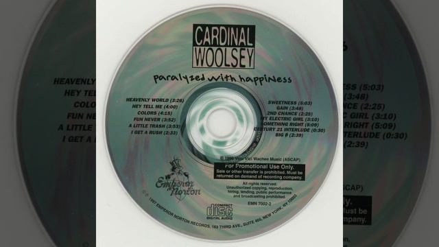 Cardinal Woolsey - Paralyzed With Happiness (Full Album)