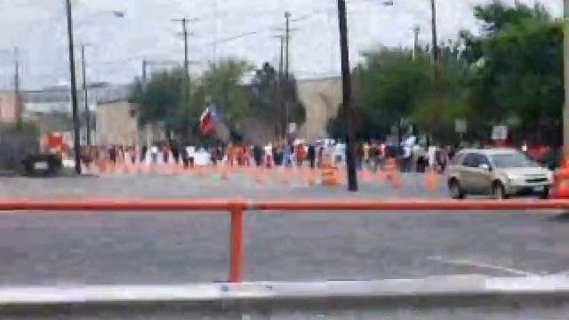 Keep Travis Open Marches in Cesar Chavez March for Justice