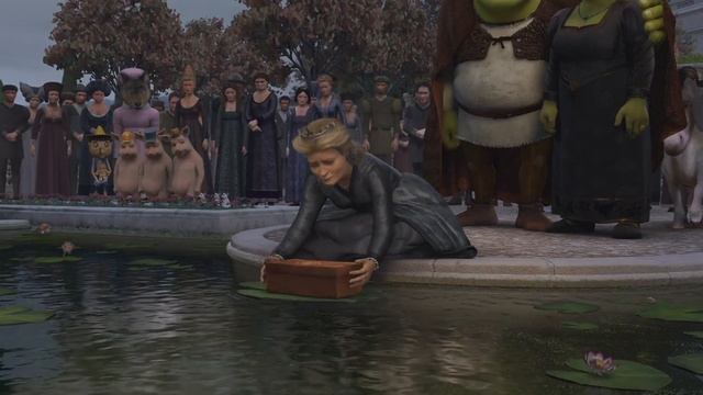 Shrek the Third (2007) Funeral of King Harold Scene