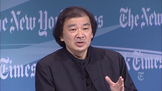 Shigeru Ban, 2014 Pritzker Prize-winning architect at Cities for Tomorrow 2014